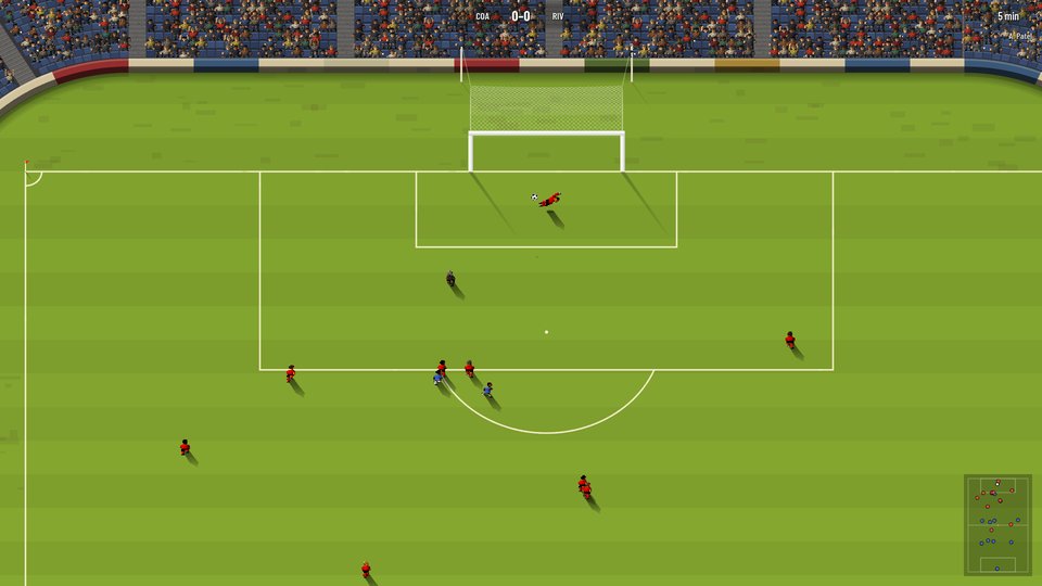 An attack on an afternoon pitch